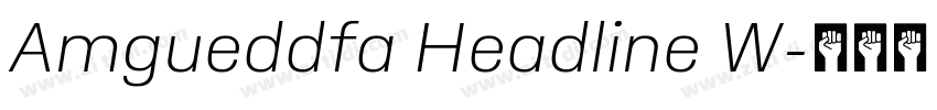 Amgueddfa Headline W字体转换